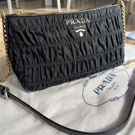 prada nylon tessuto gaufre shoulder bag|farfetch Prada bag.